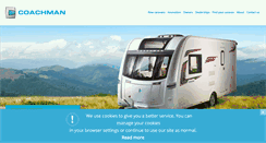 Desktop Screenshot of coachman.co.uk