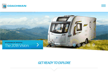 Tablet Screenshot of coachman.co.uk